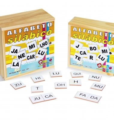Maleta Alfabetização Pedagógica Com 10 Jogos Educativo Carlu