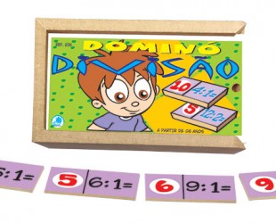 Jogo de domino infantil tatil textura simque