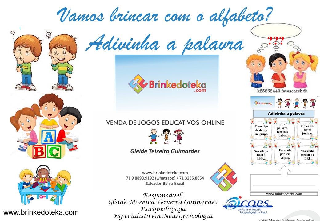 Jogo de Adivinhar Palavras - jogos educativos - Jogos - MM Fórum